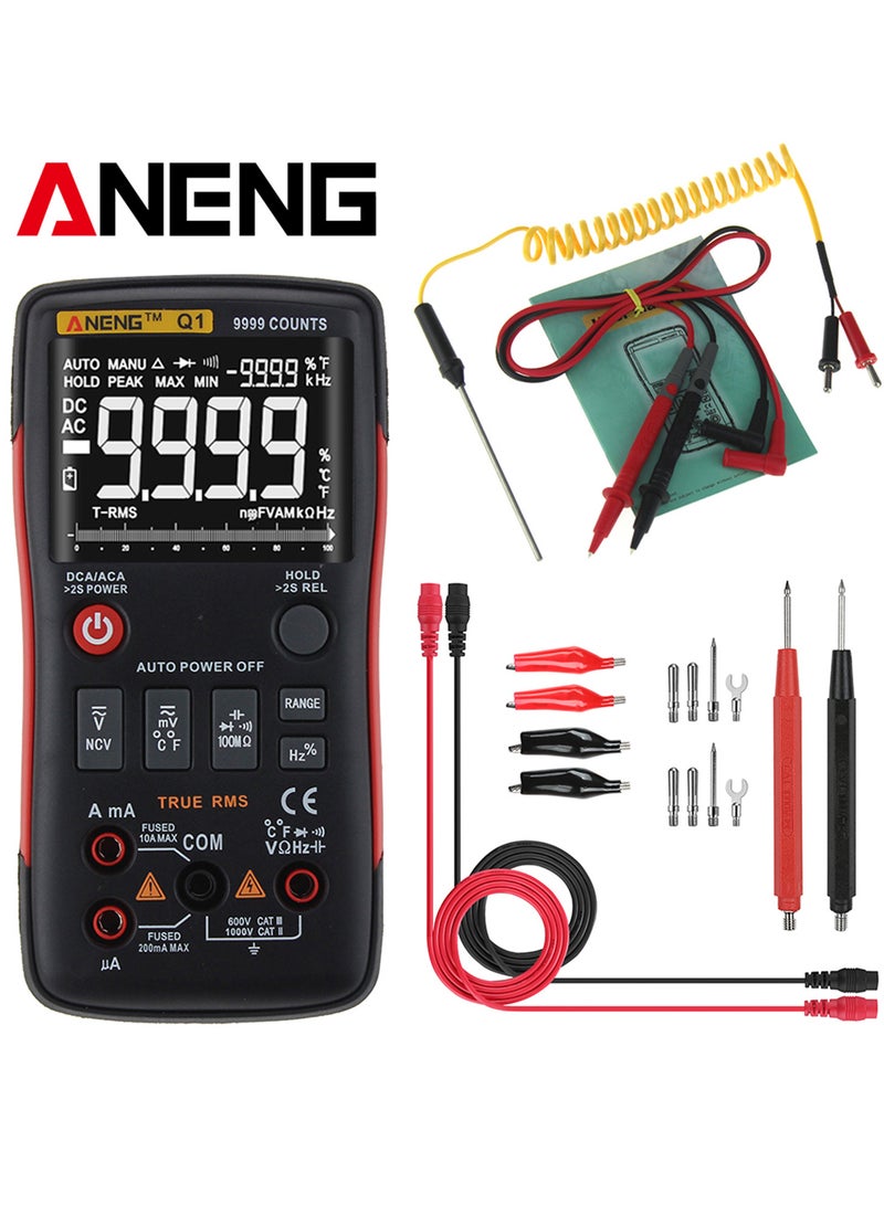 ANENG 9999 Counts True RMS Multifunctional Digital Multimeter Voltmeter Ammeter Handheld Mini Universal Meter High Accuracy Measure - Image 1