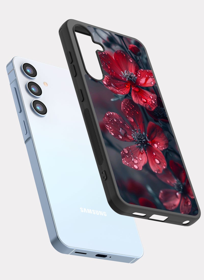 PXLAAT Samsung Galaxy A55 case cover Flowers  - Image 2
