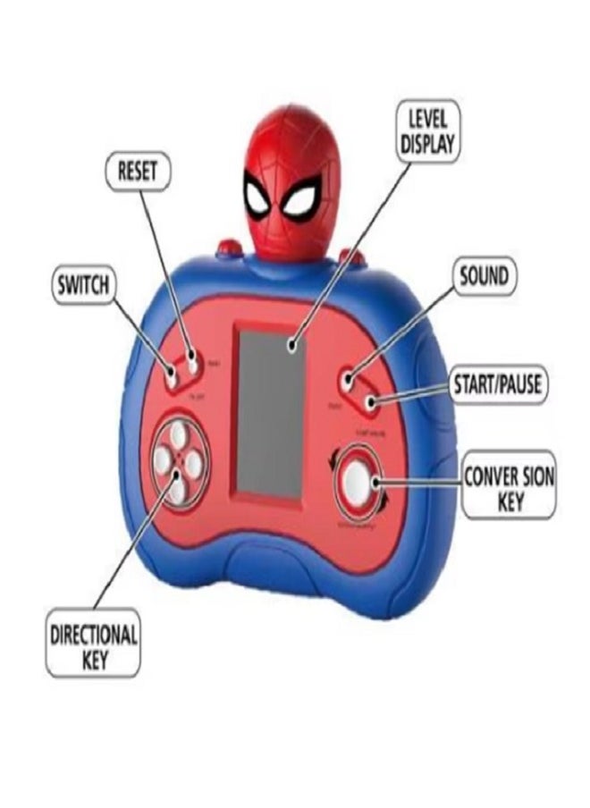 Generic - Handheld Retro Brick Game Console Built-in Classic Games, Puzzle Children's Game Console - 2025 Best Gifts (SpiderMan) - Image 1