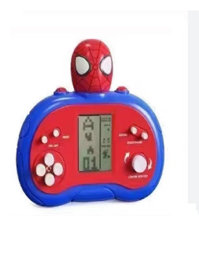 Generic - Handheld Retro Brick Game Console Built-in Classic Games, Puzzle Children's Game Console - 2025 Best Gifts (SpiderMan) - Image 1