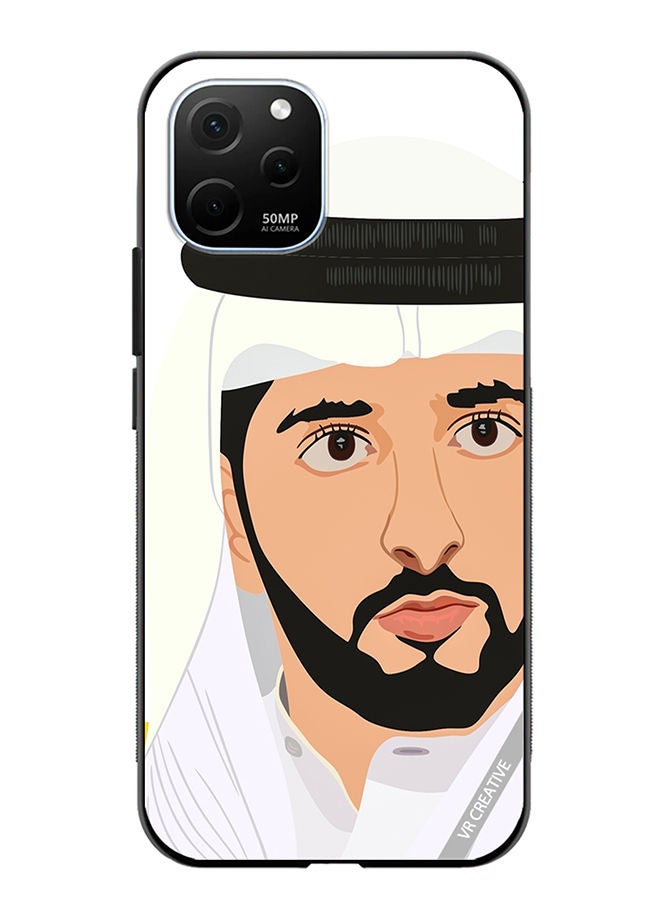 VR CREATIVE Protective Case Cover For Huawei Enjoy 50z Sheikh Hamdan Bin Mohammed Bin Rashid Al Maktoum Design Multicolour - Image 1
