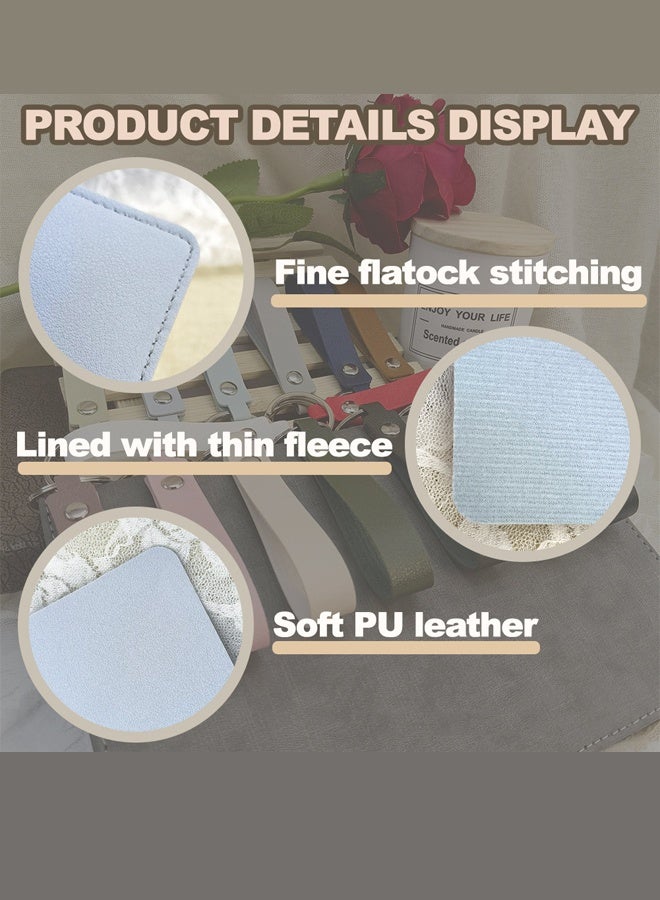 5 Pcs Leather Car Keychains - Stylish Key Holders for Men (Multicolor) - Image 5