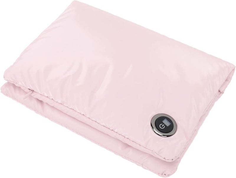 Graphene Heated Handwarmers Bag, USB Rechargeable with 3 Heat Levels, Dual Sided Graphene Heating Pad for Hands Waist Shoulders, Washable Winter Warmth (Pink) - Image 5