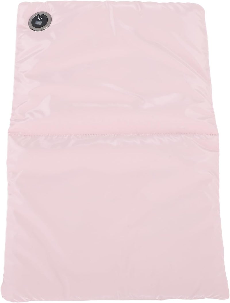 Graphene Heated Handwarmers Bag, USB Rechargeable with 3 Heat Levels, Dual Sided Graphene Heating Pad for Hands Waist Shoulders, Washable Winter Warmth (Pink) - Image 2