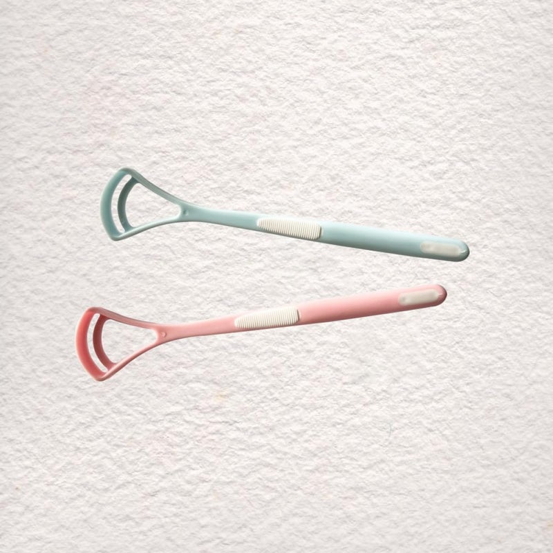 Tongue Cleaner Set 10 Pack Portable Bad Breath Remover Oral Hygiene Tools - Image 5
