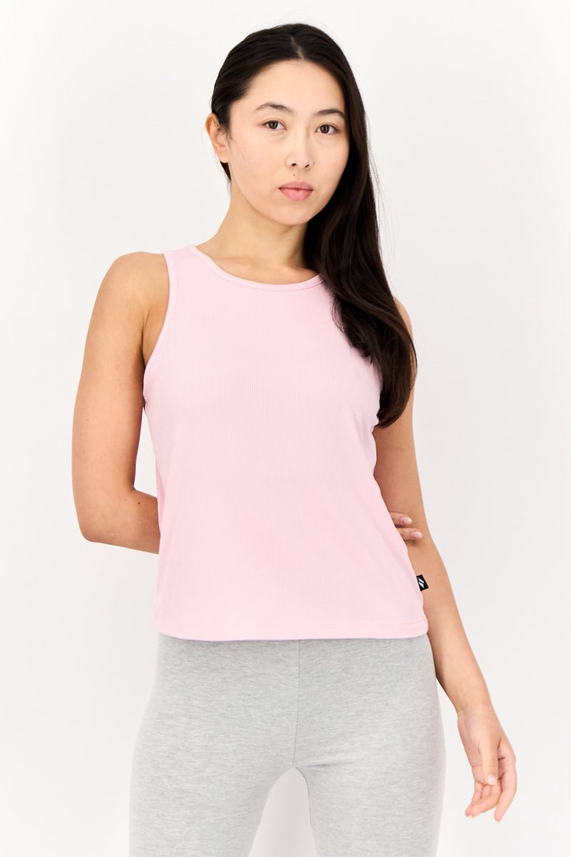 SKECHERS Women Sportswear Fit Sleeveless Outdoor Tank Top, Pink - Image 1