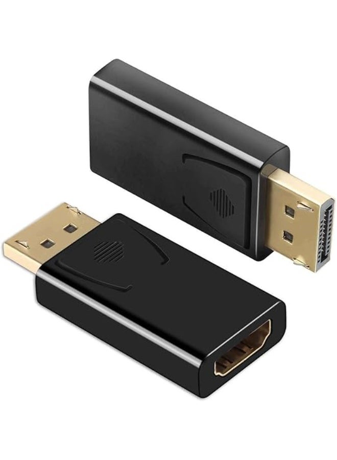 DisplayPort (DP) Male to HDMI Female 4K Adapter | Black - Image 5