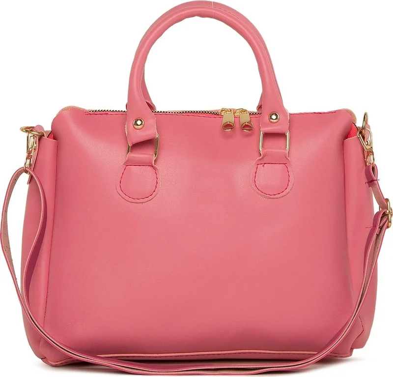 Bagmori Fuchsia Vertical Double Zipper Hanger Bag