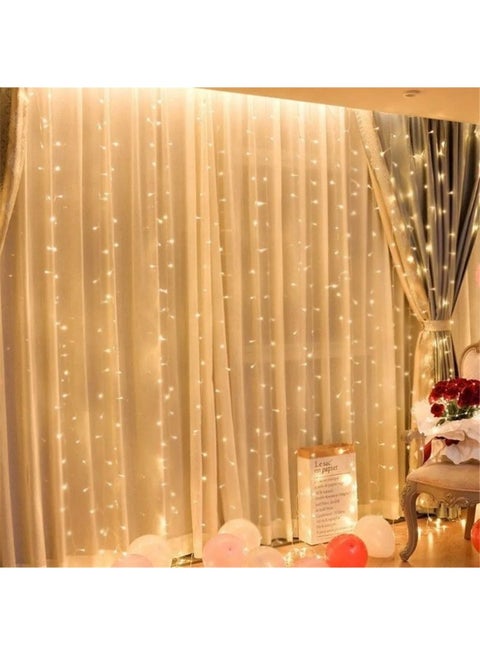 LED Curtain Lights 2*2 (80 LEDs) - Decor for Ramadan, Eid, Parties & Romantic Ambience