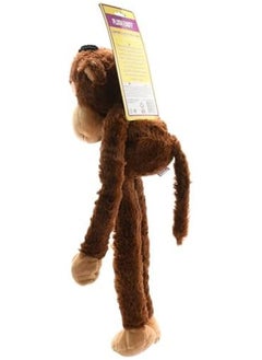 Multipet Swingin Safari Monkey 22 Inch Large Plush Dog Toy With Extra Long Arms And Legs With Squeakers  - Image 2