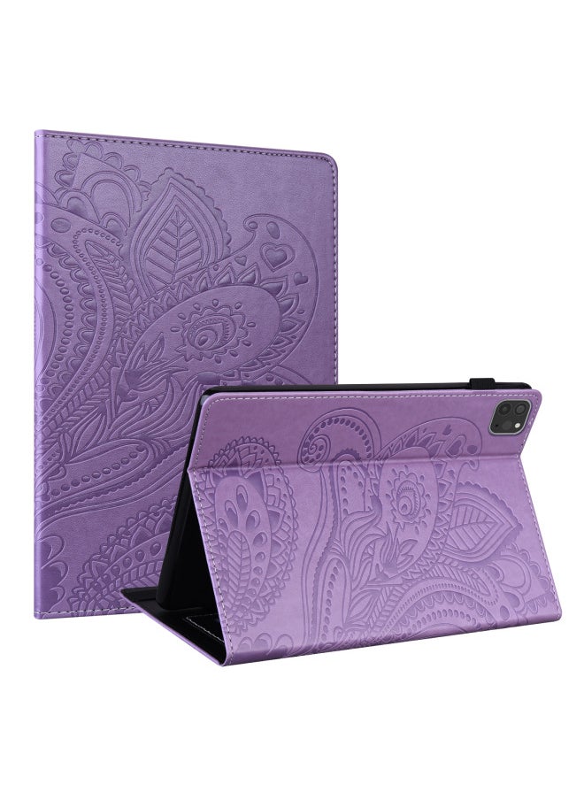 For Apple IPad11 Inch Card Case Embossed Protective Case Lenovo Samsung For Huawei Tablet PC Protective Case Cross-border-Color:Red-Applicable Model:Lenovo P11 TB J606F 11 Inch