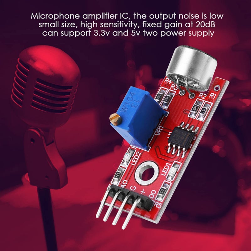 Low Noise Microphone Amplifier Board Module For Audio Noise Detection - Image 5