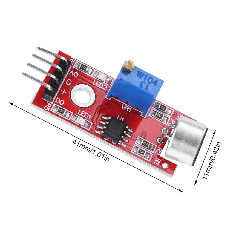 Low Noise Microphone Amplifier Board Module For Audio Noise Detection - Image 3