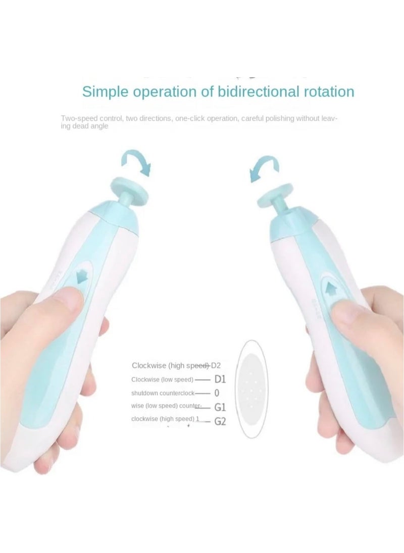 Baby Nail Trimmer Multifunctional Electric 6 in 1 Baby Nail File Clippers Toes Fingernail Cutter Trimmer Manicure Tool Set New Born Baby Care Blue - pzsku/ZD1CEF5FD9D20100AFFA1Z/45/_/1695150095/902f9408-b241-4e05-b7c6-12f2bb326f69