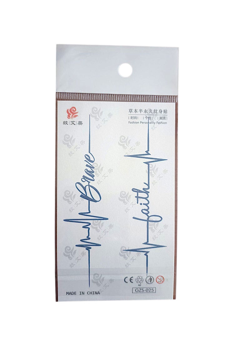 تاتو سحري مؤقت يظهر خلال ٤٨ ساعه و يدوم طويلا - Image 1