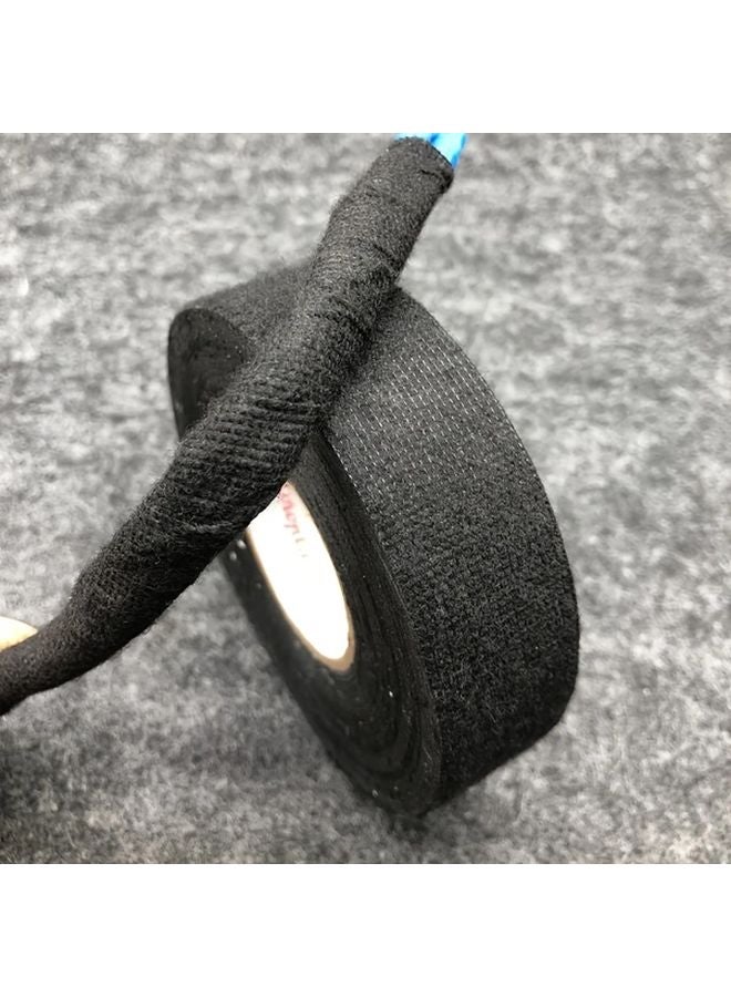 590.55 Inch Heat Resistant Black Polyester Electric Tape 19MM Width For Automotive Wiring - Image 2
