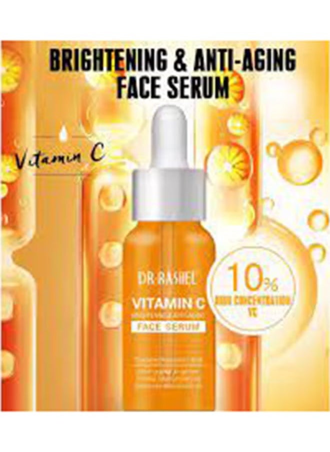 null - DR RASHEL Vitamin C Brightening And Anti-Aging Facial Serum Orange 50ml - Image 1