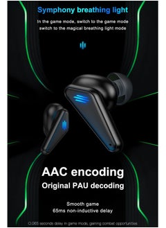 Generic Wireless bluetooth headset gaming gaming headset single and binaural music gaming low latency TWS Bluetooth 5.0 headset wireless earbuds true wireless compatible apple Suitable for Android and other s  - Image 5