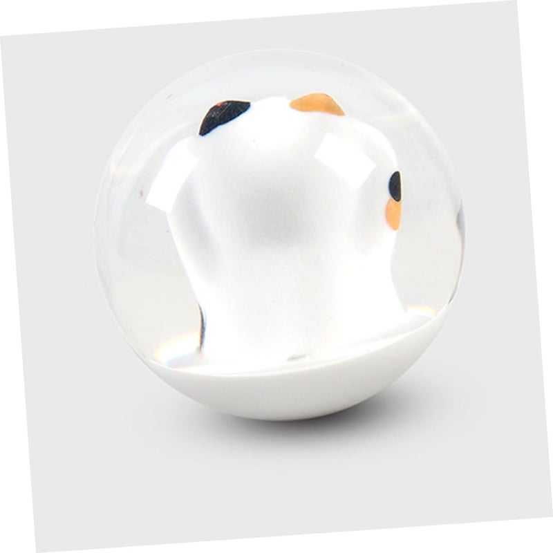Universal Manual Gear Shift Knob Lucky Cat Ball Style with 3 Adapters M8 M10 Metric Thread for Cars Trucks Suvs Interior Accessories - Image 5