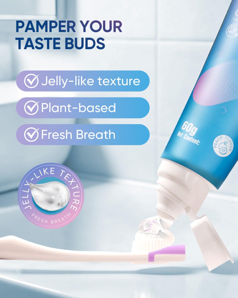 BodyAccel Tongue Cleaner Gel with Tongue Brush â€“ Fresh Breath Oral Care Kit â€“ Tongue Scraper Gel Set for Bad Breath Removal, Maintain Oral Health - Image 5