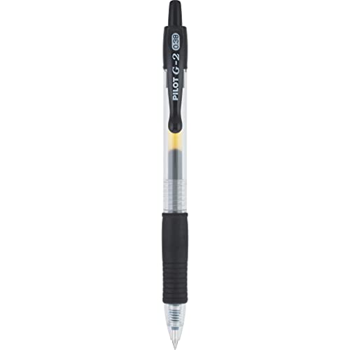 Pilot, G2 Premium Gel Roller Pens, Ultra Fine Point Gel Pens 0.38 mm, Pack of 5, Black - Image 4
