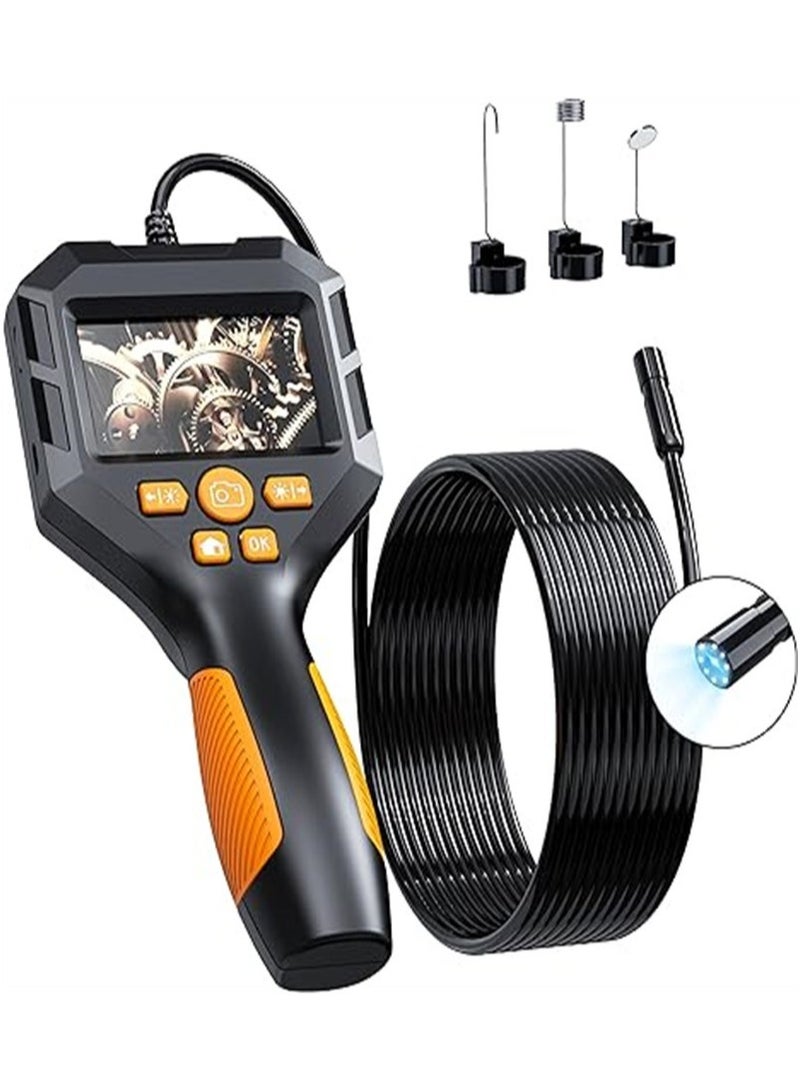 Generic Internal Tube Borescope Camera with Light, IP68 Waterproof Borescope, 1080 HD Inspection Camera Serpentine Camera, 16.5ft Borescope Camera, Men's Gadget (2.8 inch) - Image 1