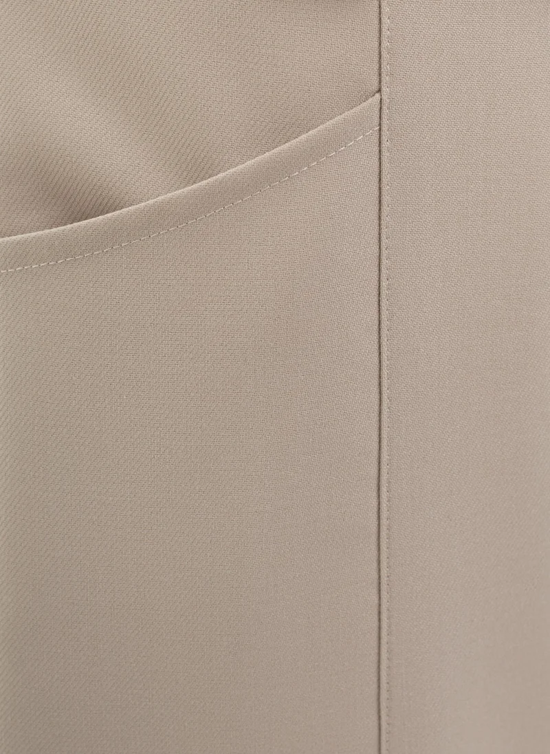 Lichi Straight fit monochrome trousers