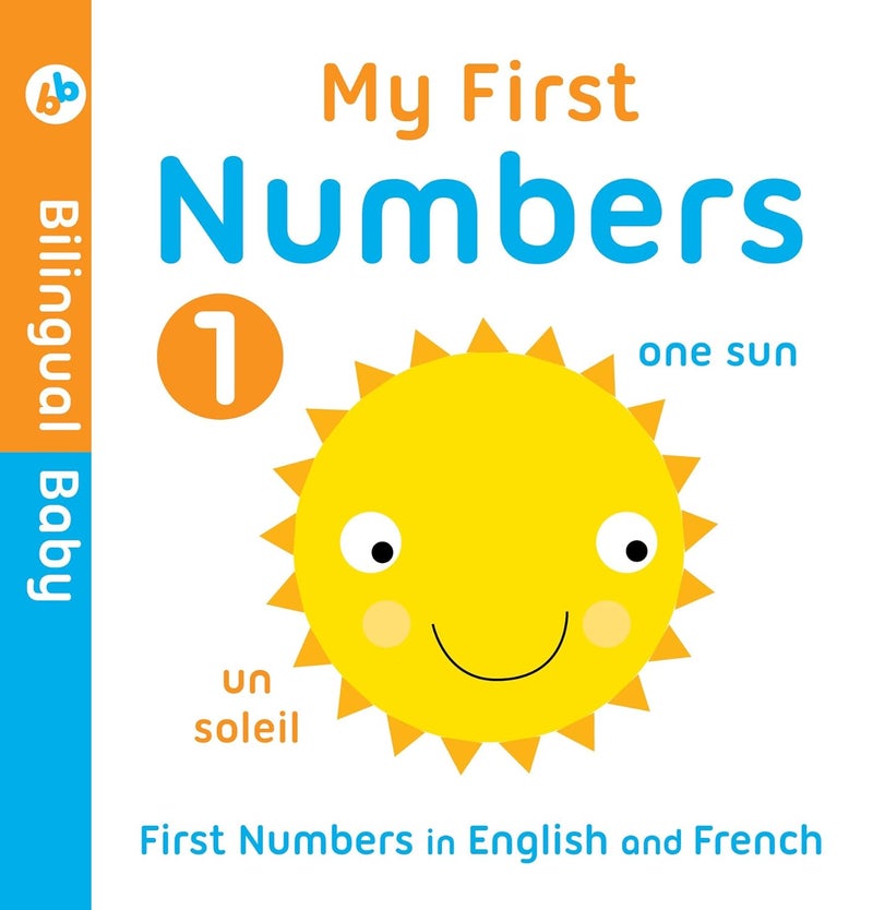 Bilingual Baby English-French First Numbers - Image 1