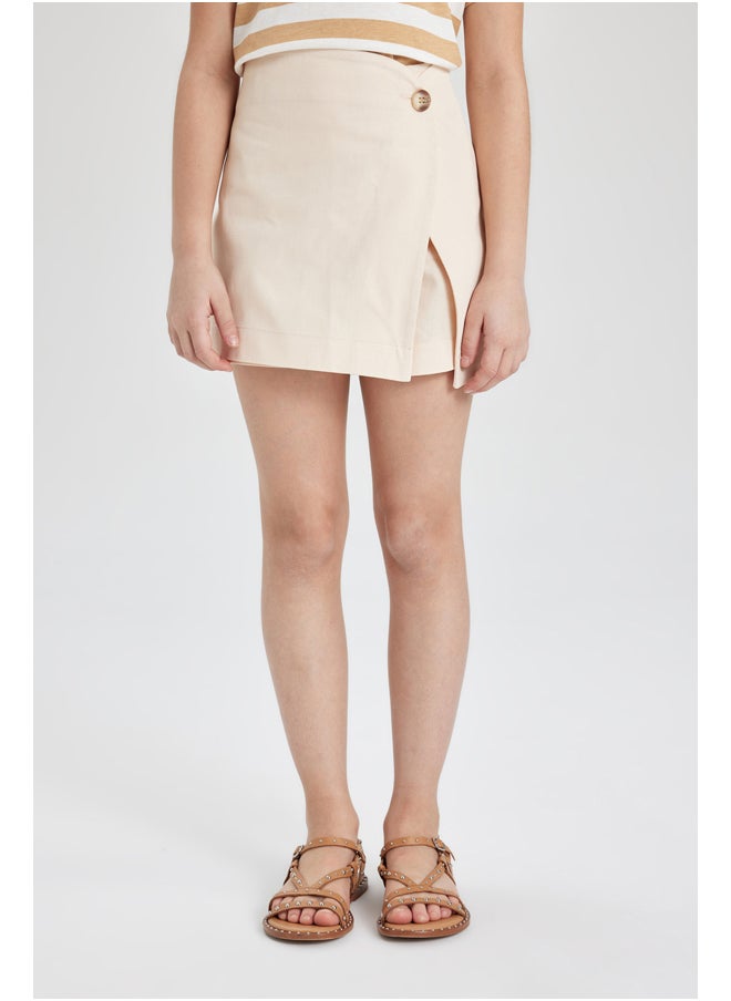 DeFacto Girl Regular Fit Woven Skirt  - Image 3