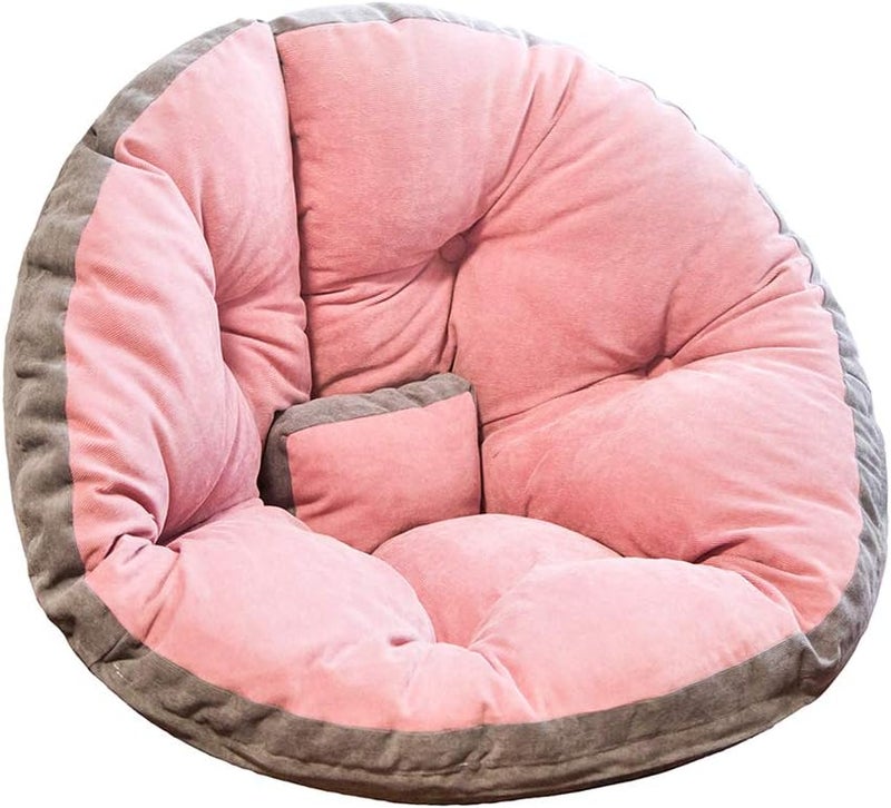 klarako Swing Hanging Basket Seat Cushion Hanging Egg Hammock Chair Pads  Pink Gray - Image 1