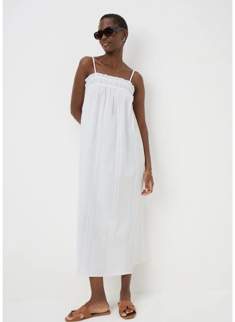 Matalan White Textured Dress