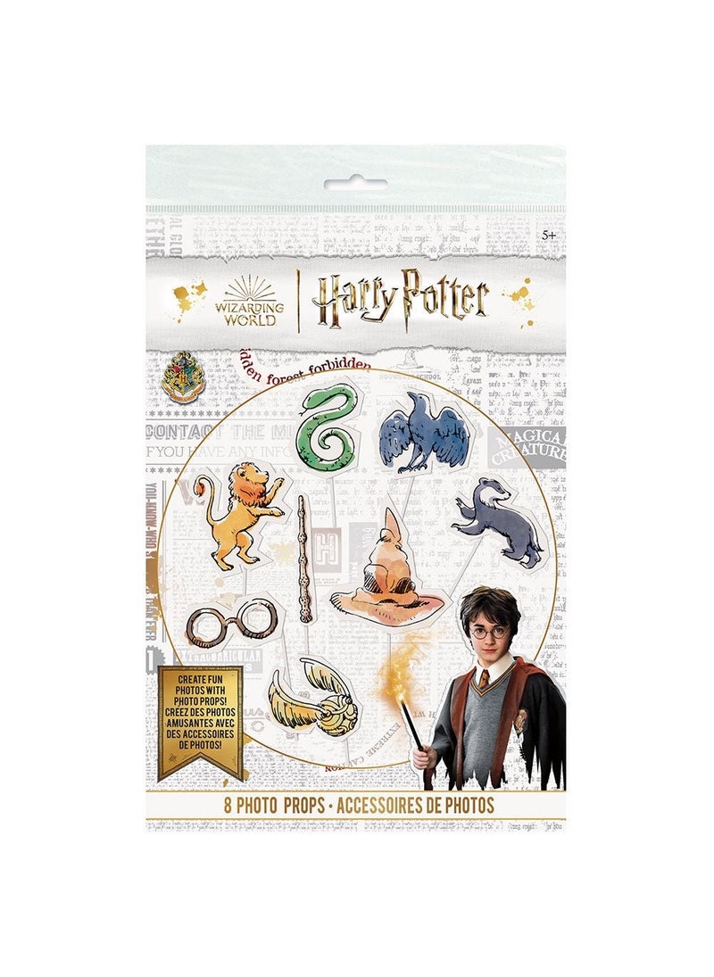 Unique Harry Potter Photo Props Cardboard 22-24cm 8-Pack Licensed - Image 3