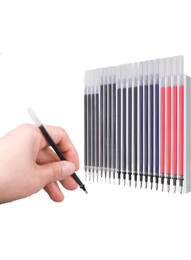 Truecolor Quick-Drying 900 Red 0.5Mm Bullet Tip Gel Pen Refill, Pull-Off Cap, Business Signature Pen, Ink Pen Refill, Student Office Stationery Supplies, 20 Pieces/Box - Image 3