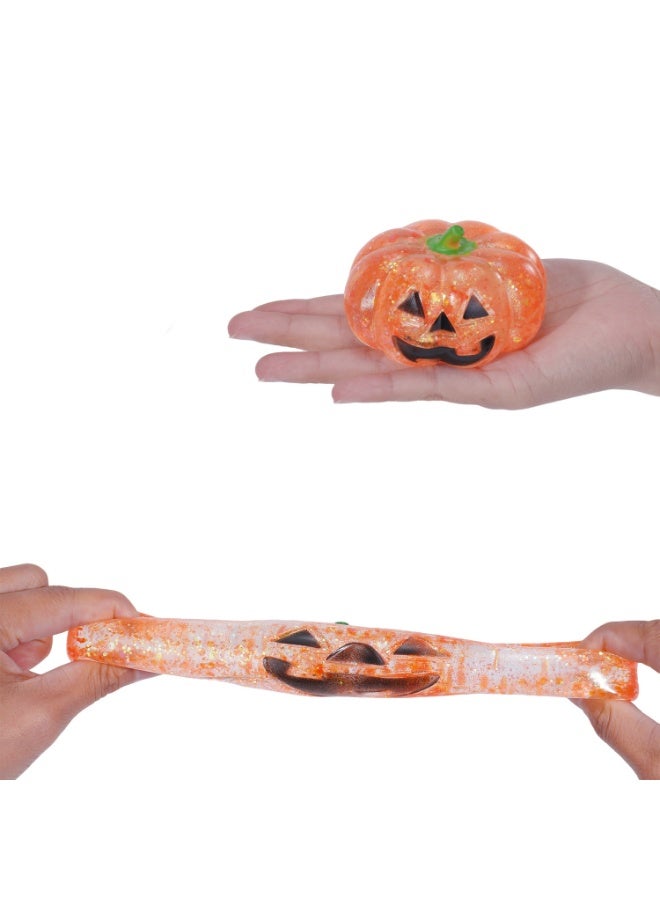 1 قطعة من لعبة اليقطين ، كرة الضغط الرطبة الناعمة المرنة ، لعبة الضغط الحسية البطيئة الارتفاع ، لعبة علاج اليد التي تخفف من القلق ، هدايا حفلة عيد الهالوين - Image 3