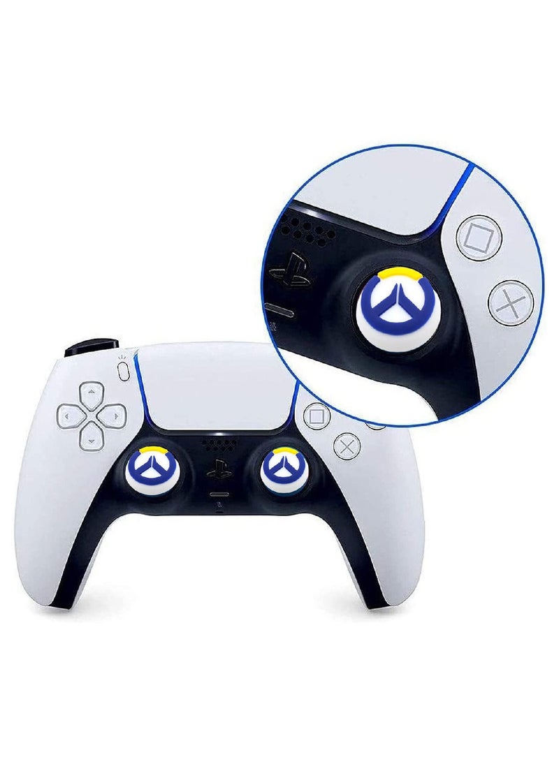 YONK 4 Pieces Controller Silicone Thumb Grip Cap joystick Thumbstick For Ps5 & Ps4 SY36 - Image 3