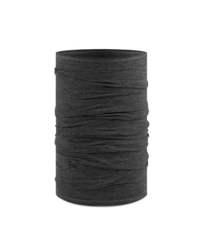 BUFF غطاء رقبة خفيف الوزن من ميرينو وول، 100% صوف مصدر بشكل أخلاقي، قناع وجه متعدد الاستخدامات، رمادي، حجم للبالغين - Image 1