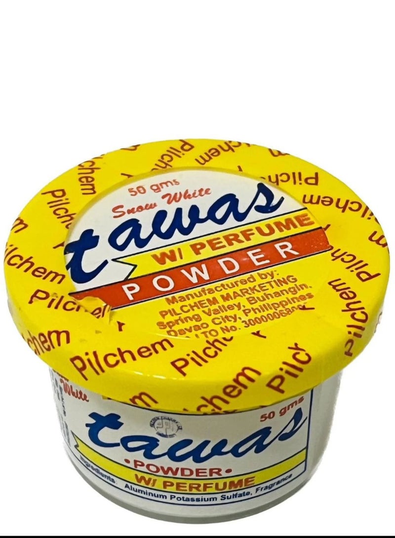 سنو وايت بودرة تواس سنو وايت (معطر) أصفر 50 جرام – شركة إيفسو للتجارة المحدودة