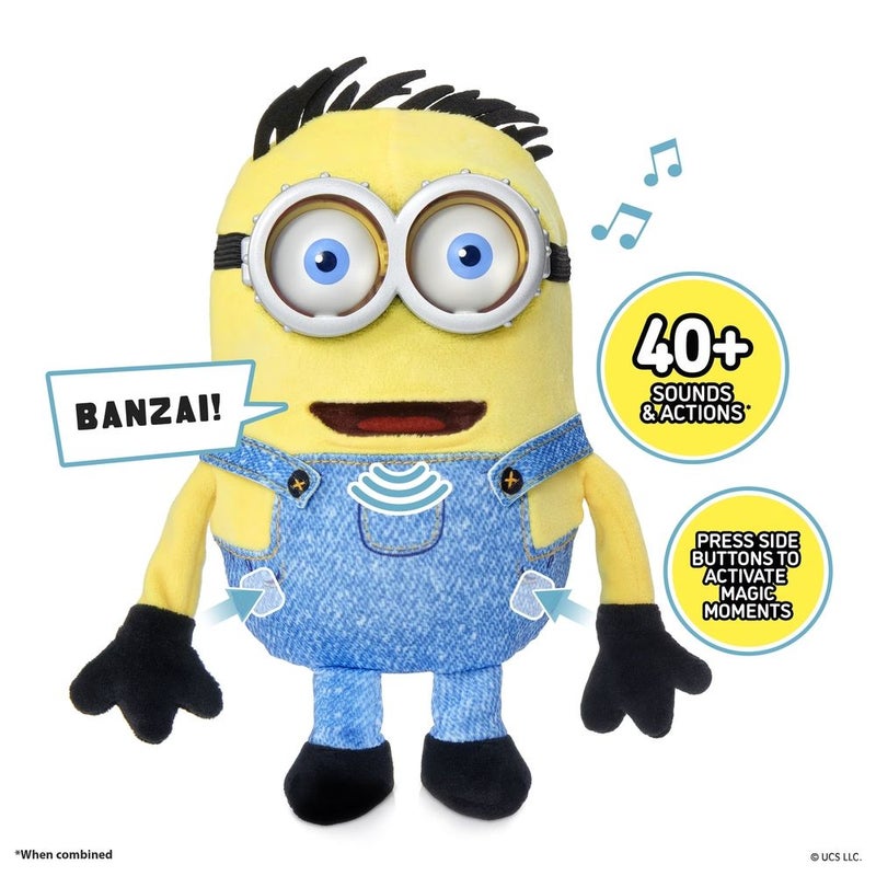 Wow! Stuff - Minions and Monsters Henry Palm Puppetronic Interactive Toy with 40 Plus Sounds - MIN-1050 - Image 2