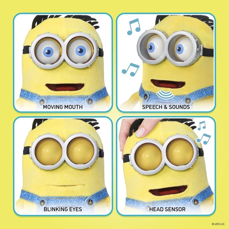 Wow! Stuff - Minions and Monsters Henry Palm Puppetronic Interactive Toy with 40 Plus Sounds - MIN-1050 - Image 3