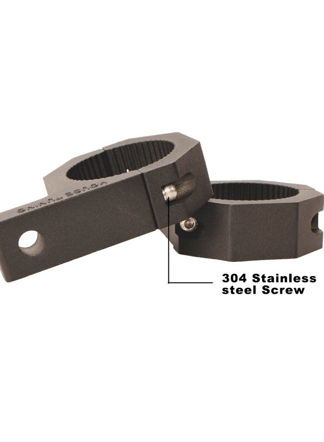 HOUSE TUNING Bull Bar Clamps 2 inch - 4Pack Roll Bar 2 inch Clamp Bracket for UTV ATV Truck Bar Mounting (2"-Clamp mount Kit) - Image 3