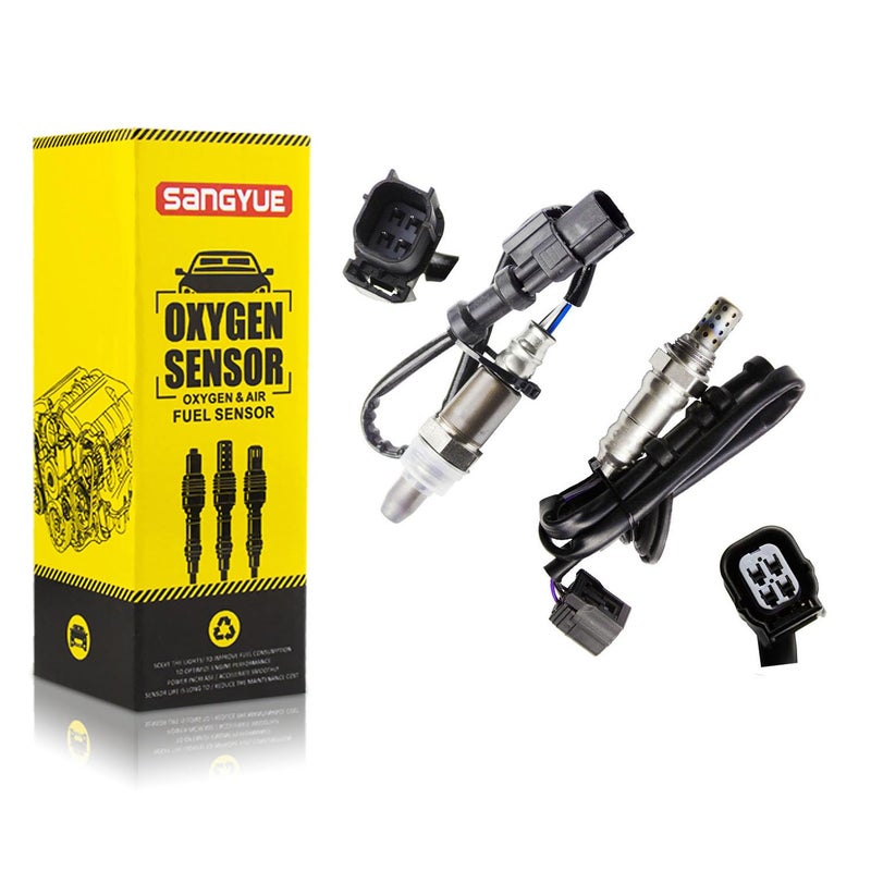 Sangyue 2X Oxygen O2 Sensor for 2007-2008 Honda Fit 1.5L Upstream + Downstream - Image 1