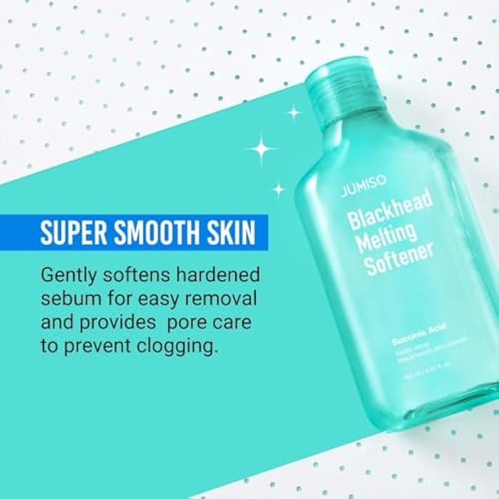 JUMISO Blackhead Melting Softener Cotton Pad Set - Korean Pore Care PHA Exfoliation Witch Hazel Tea Tree Cypress Water Sebum Control Complete Kit, 5.07 fl.oz. 40 Pads 10 Swabs - Image 4