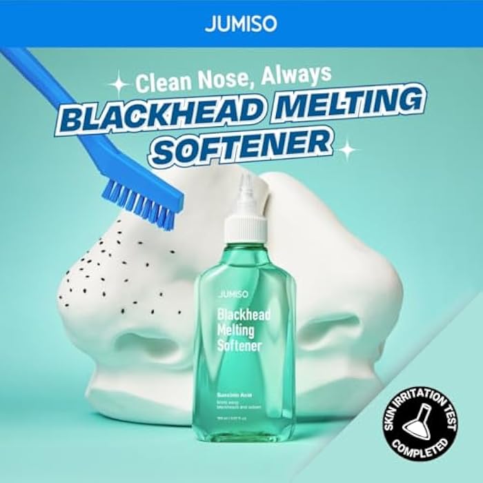 JUMISO Blackhead Melting Softener Cotton Pad Set - Korean Pore Care PHA Exfoliation Witch Hazel Tea Tree Cypress Water Sebum Control Complete Kit, 5.07 fl.oz. 40 Pads 10 Swabs - Image 2