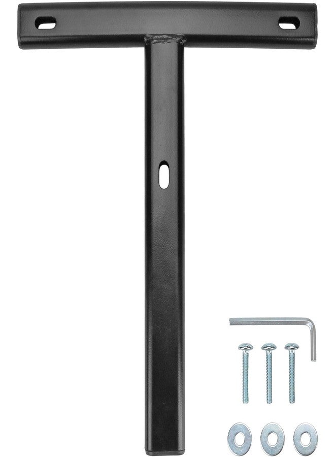 قطعة غيار متينة على شكل حرف T من الفولاذ، تدعم ظهر كرسي الاسترخاء الدوار، مناسبة لكراسي الألعاب، ومكاتب العمل، وغرف الاستراحة، والاستخدام المنزلي - تصميم قوي قابل للتعديل مع ثبات وراحة معززين - Image 1