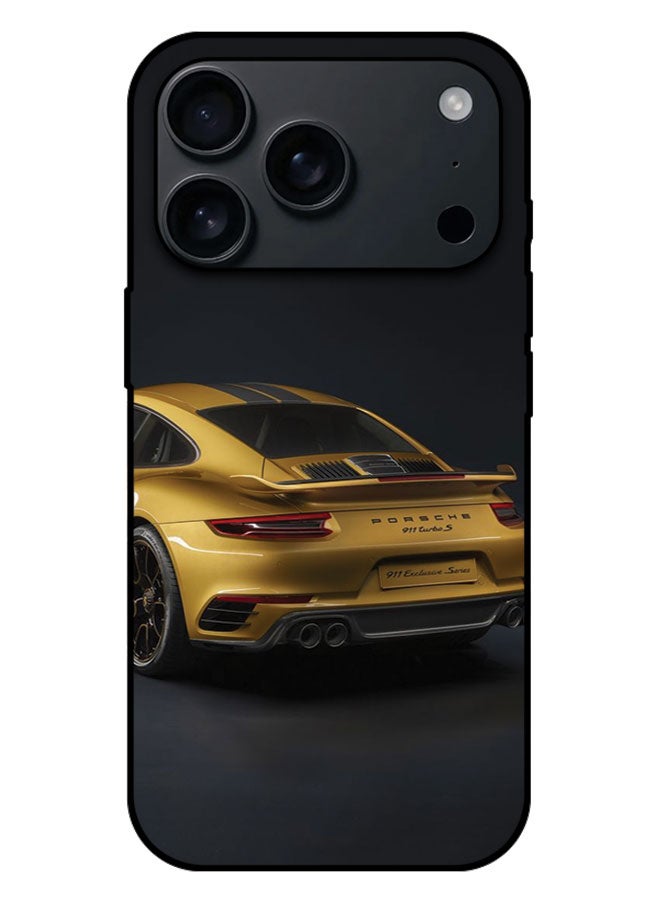 غطاء واقي مطبوع لآيفون 17 برو ماكس - سيارة بورش