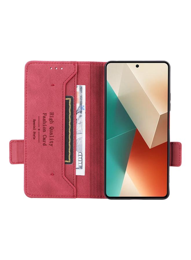 erorex Case For Xiaomi Redmi Note 13 5G Magnetic Clasp Leather Phone Case - Image 4