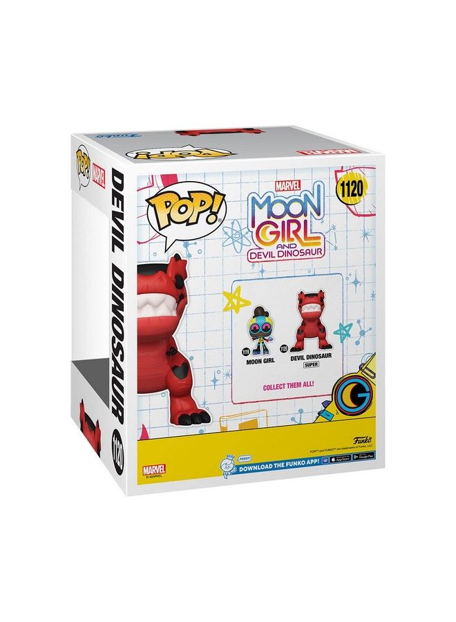Funko Pop! Super: Marvel'S Moon Girl And Devil Dinosaur Devil Dinosaur - Image 4
