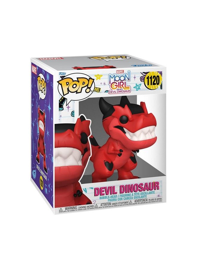 Funko Pop! Super: Marvel'S Moon Girl And Devil Dinosaur Devil Dinosaur - Image 3