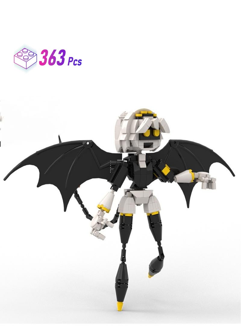 363-Piece Anime  Drones Character V Building Block Puzzle Toy - Image 1