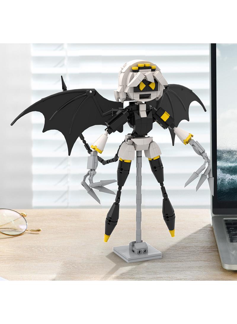 363-Piece Anime  Drones Character V Building Block Puzzle Toy - Image 5